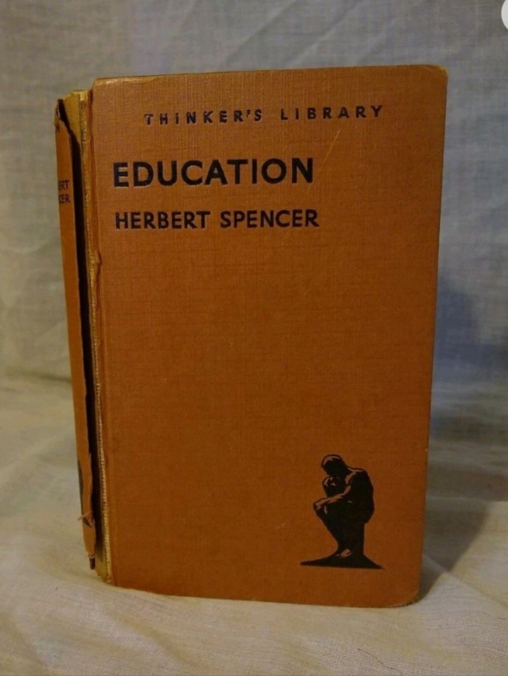 Thinkers Library No. 2 Education by Herbert Spencer (Vintage Hardcover)